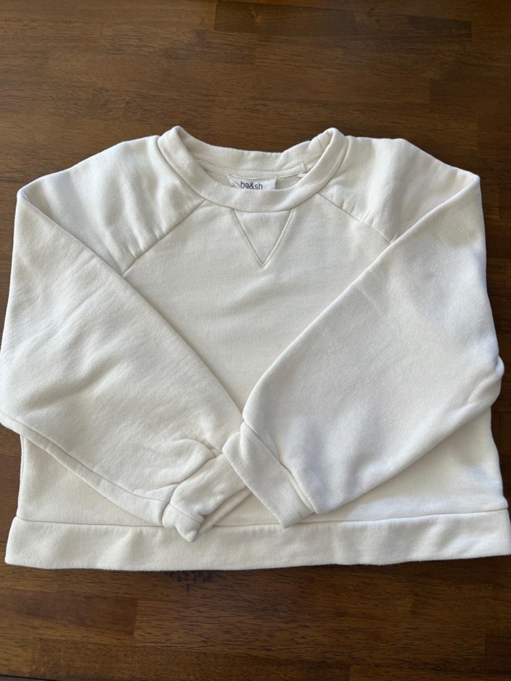 ba&sh Off-White Lee Sweatshirt - Picture 6 of 10
